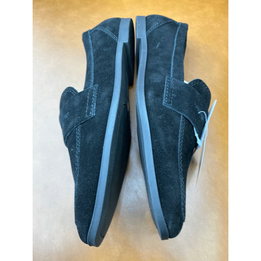 Liz Claiborne LC Inca Loafers Womens 7 Black New Suede Memory Foam Penny Flats - Picture 4 of 10